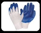 3893 - Cordova Cotton/Poly Blend Blue Latex Coated Glove
