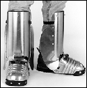 401-5 - Ellwood Safety Men's Aluminum Alloy Shin-Foot guard w/ # 200-5 Foot and Shin Guard w/ Side Shields - 5