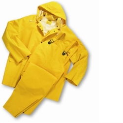 4035 - PIP Yellow 35ml PVC over Polyester 3pcs Rainsuit