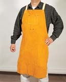 44-2136 - Weldas 36" Select Split Leather Bib Apron