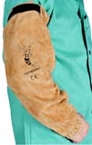 44-2321 - Weldas 21" Leather Sleeve with Hook and Loop