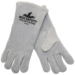 4700 - MCR Safety Mustang Deluxe Gray Welders Glove