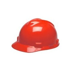 475363 - MSA V-Gard Red Hard Hat