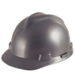 475364 - MSA V-Gard Navy Gray Hard Hat