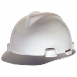 477482 -  MSA V-Gard Large Size White Hard Hat