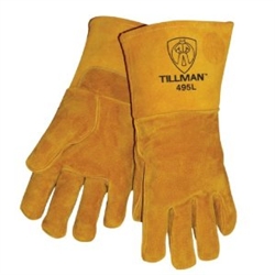 495 - Tillman 14" Reverse Grain Pigskin Leather Glove