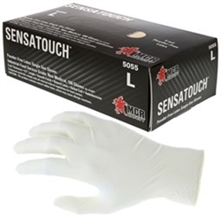 5055 - MCR Safety SensaGuard Industrial Grade 5 Mil Latex Glove