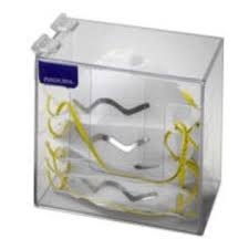 5153 - Horizon Mfg. Clear Plastic Dust Mask Dispenser Short