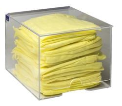 5201 - Horizon Mfg. Clear Plastic Isolation Gown Dispenser