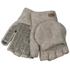 5210 - Kinco Lined Half Finger Glove w/ PVC Dots