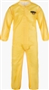 5417 -  Lakeland ChemMax 1 Coverall, Zipper Front, Elastic Wrists & Ankles. Yellow - 2XL