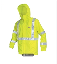 598RJHXL - MCR Safety Breathable Lime Jacket