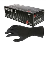 6062 - MCR Safety Nitri Shield Stealth Extra Glove PF