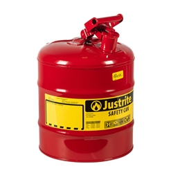 7150100 - Justrite Type One Safety Can Five Gallon Capacity