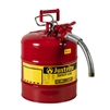 7250130 - Justrite Type Two Accuflow Safety Can Five Gallon Capacity