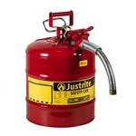 7250130 - Justrite Type Two Accuflow Safety Can Five Gallon Capacity