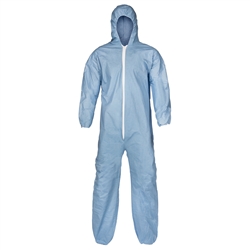 7428B-XL - Lakeland Pyrolon Plus 2 Coverall - Hood, Elastic Wrist/Ankle