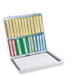 747M1 - Medique Medi-First Plus Filled 24 Unit Unitized Metal First-Aid Kit