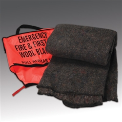 80101 - Medique Fire and Rescue Blanket in Case