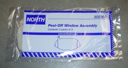 80836A - Honeywell North Peel-A-Way Windows for Full Facepieces