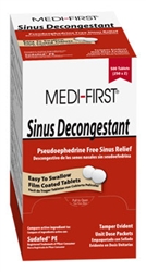 80933 - Medique Medi-First Sinus Decongestant Tablets