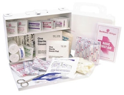 818M25P - Medique Medi-First Plus 25 Person Metal First-Aid Kit
