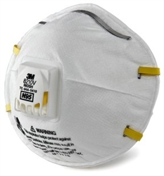 8210V - 3M 8210 N95 Particulate Respirator With Valve