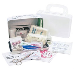 821M10P - Medique Medi-First Plus 10 Person Metal First-Aid Kit