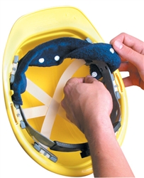 870 - OccuNomix Terry Toppers Snap-On Hard Hat Sweatband
