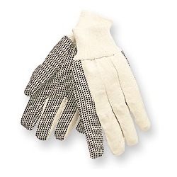 8802 - MCR Safety Canvas Glove with PVC Dots