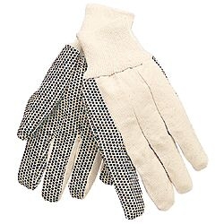 8808 - MCR Safety 8 oz. Canvas Dotted Palm Glove