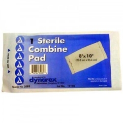 88601 - Medique 8" X 10" Sterile ABD Pad