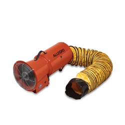 9514-25  - ALLEGRO 8" Axial AC Metal Blower w/ Canister & Ducting