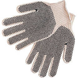 9660XLM - MCR Safety 7 Gauge Cotton Polyester PVC Dot Glove
