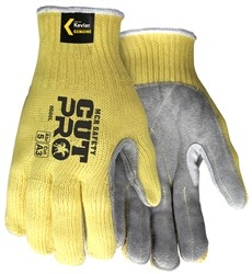 9686 - MCR Safety Grip Sharp Kevlar Shell Leather Palm Glove