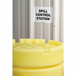 A-SIGN - SpillTech Spill Control Station Sign