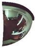 AV12Q - Brossard 6" All-Vu Quarter Dome Acrylic Lens/Hardboard Back Mirror