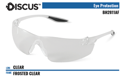 BH2811AF - Global Glove Bullhead Anti-Fog Clear Lens Safety Glasses