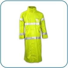 C53122 - 0Tingley Comfort-Brite Class 3 Fluorescent Yellow-Green 48" Coat