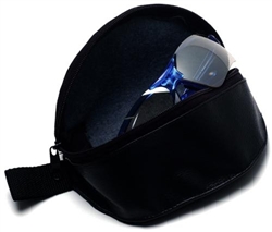 CA200B - Pyramex Black Zippered Eyewear Case