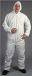 CTL428 - Lakeland MicroMax NS Coveralls with Hood and Elastic Wrists and Ankles - LG