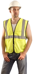 ECO-GCZ - OccuNomix Value Mesh Standard Vest with Zipper