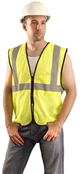 ECO-GCZ - OccuNomix Value Mesh Standard Vest with Zipper