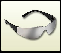 EHB70S - Cordova Bulldog Silver Mirror Lens Glasses