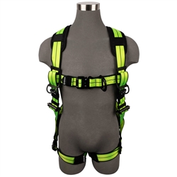FS-FLEX280-FD - Safewaze: PRO+ Full Body Harness: 1D, QC Chest, FD, QC Legs