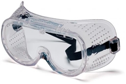 G201 - Pyramex Perforated Safety Goggles with Clear Lens