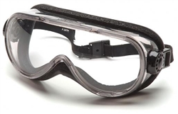 G404T - Pyramex Chemcial Splash Goggles with Foam Padding and Clear Anti-Fog Lens