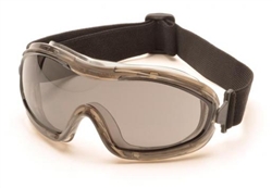 G724T - Pyramex Chemcial Splash Safety Goggles with Gray Anti-Fog Lens