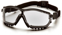 GB1810ST - Pyramex V2G Clear Anti-Fog Lens Goggles