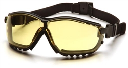 GB1830ST - Pyramex V2G Amber Lens Safety Goggles